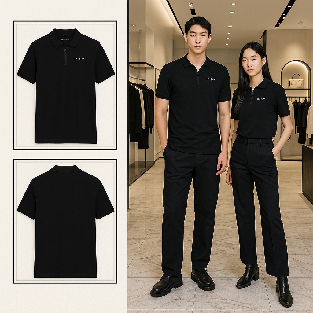 【預購】KARL LAGERFELD PARIS H091981 男裝POLO短袖