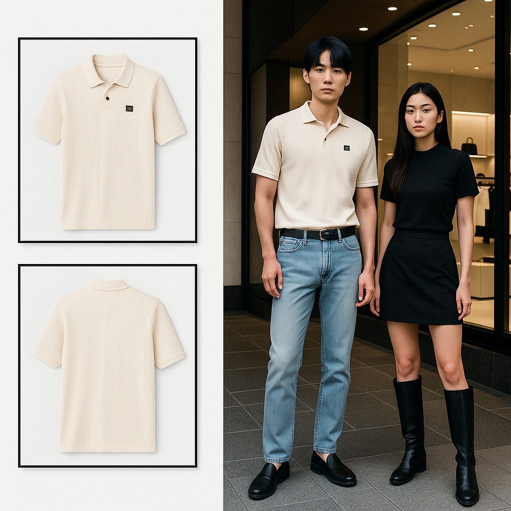 【預購】KARL LAGERFELD PARIS H091998 男裝POLO短袖