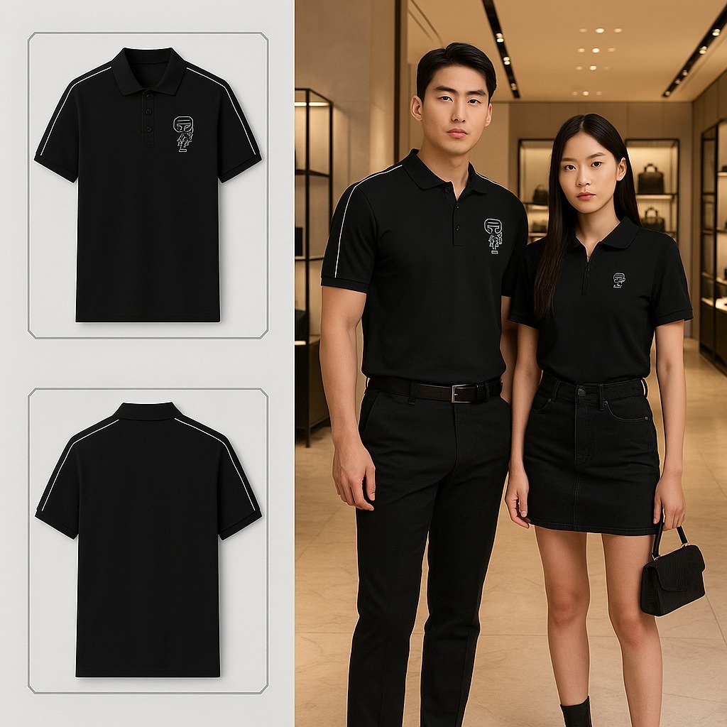 【預購】KARL LAGERFELD PARIS H091997 男裝POLO短袖