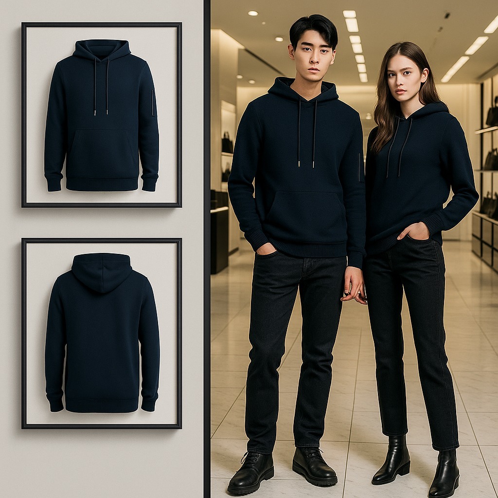 【預購】KARL LAGERFELD PARIS H091984 男裝有帽衛衣