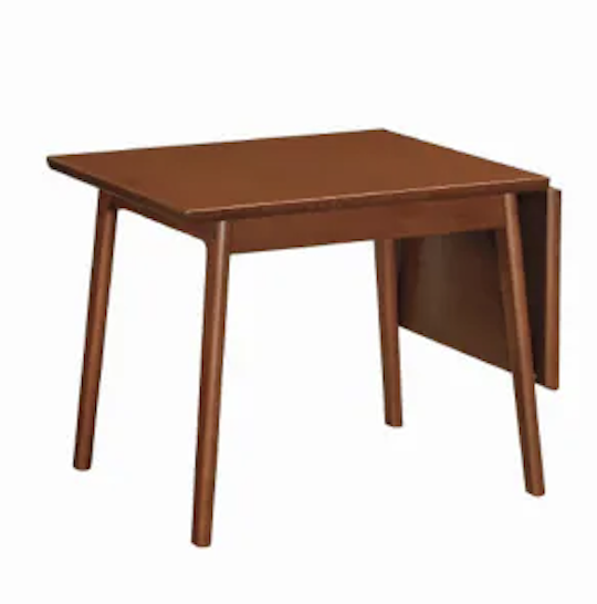 Dining Table Butterfly Dinning Table (Walnut Finish)