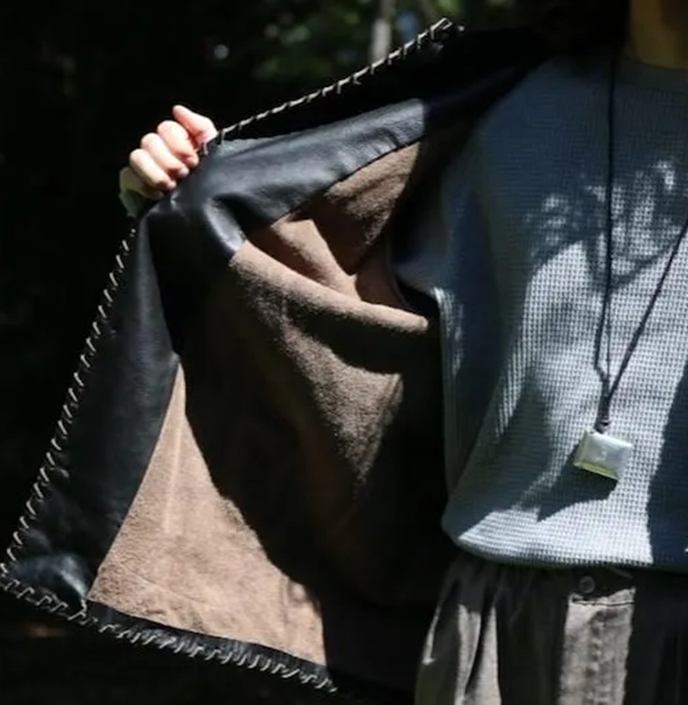 BOWWOW BRAIDED LEATHER COVERALL JACKET *牛皮 - PRE ORDER ITEM (預訂中)