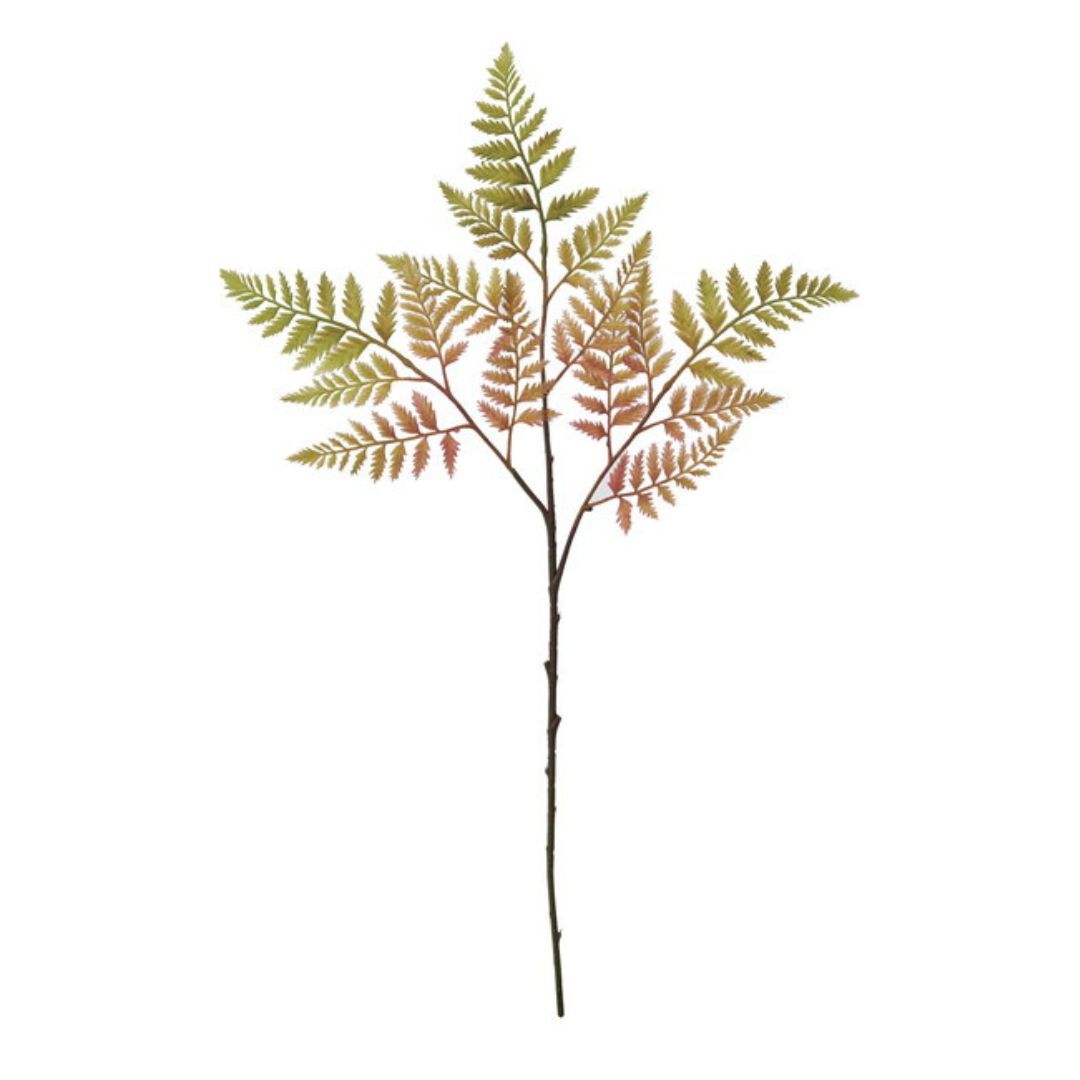 人造葉 3叉蕨葉 2色