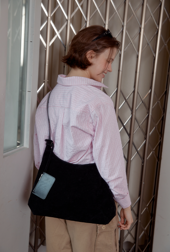 【直播】ANOETIC LL092003 ANC SUEDE 斜咩包及卡包套裝