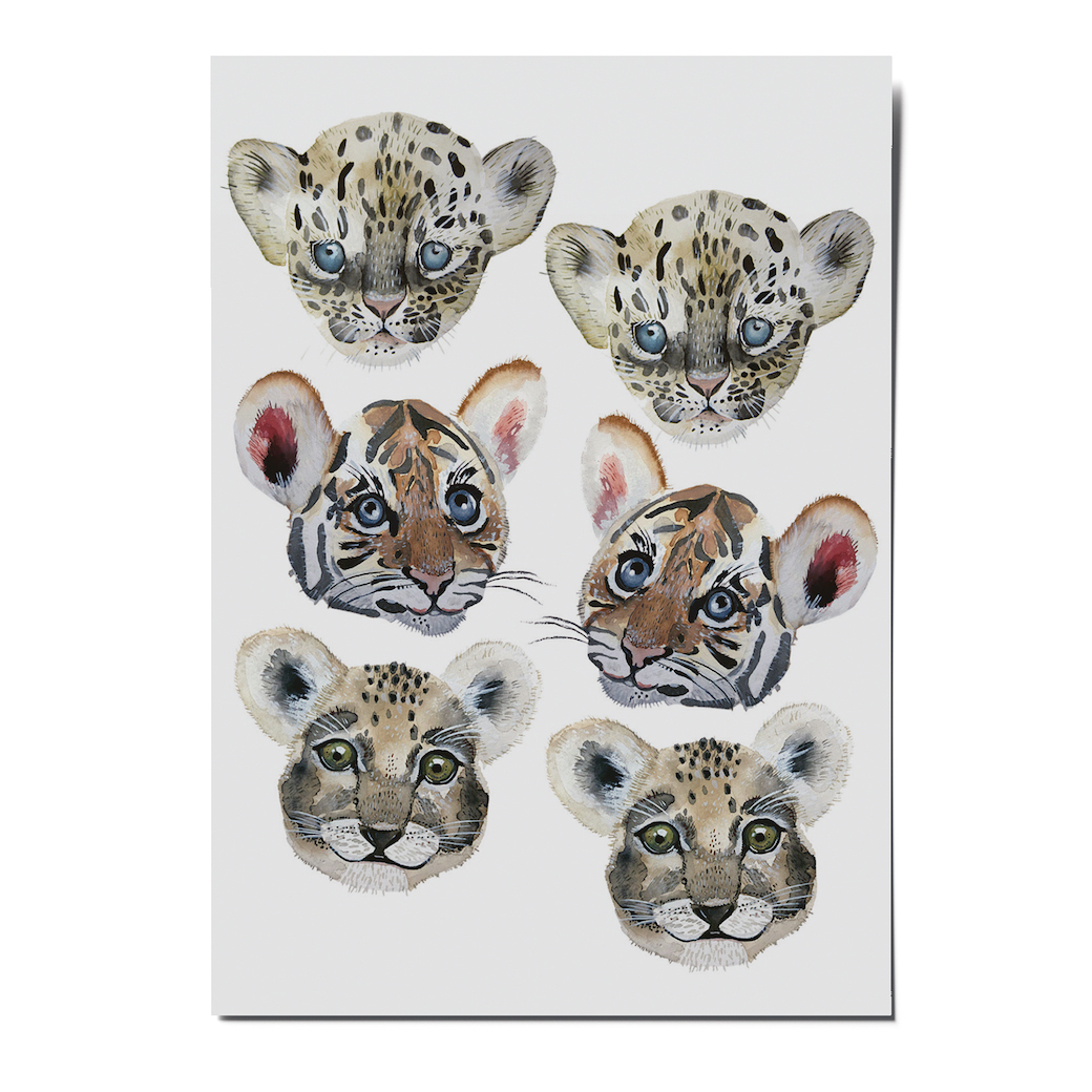 小小吼聲 | 小樂趣紋身貼紙