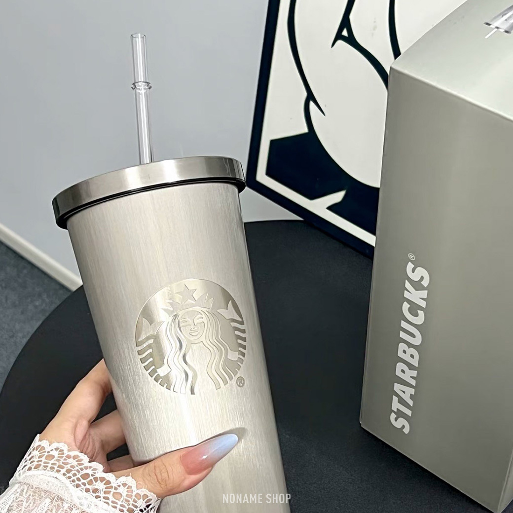 STARBUCKS 星巴克 大容量 吸管杯 貓眼 漸變 800ML