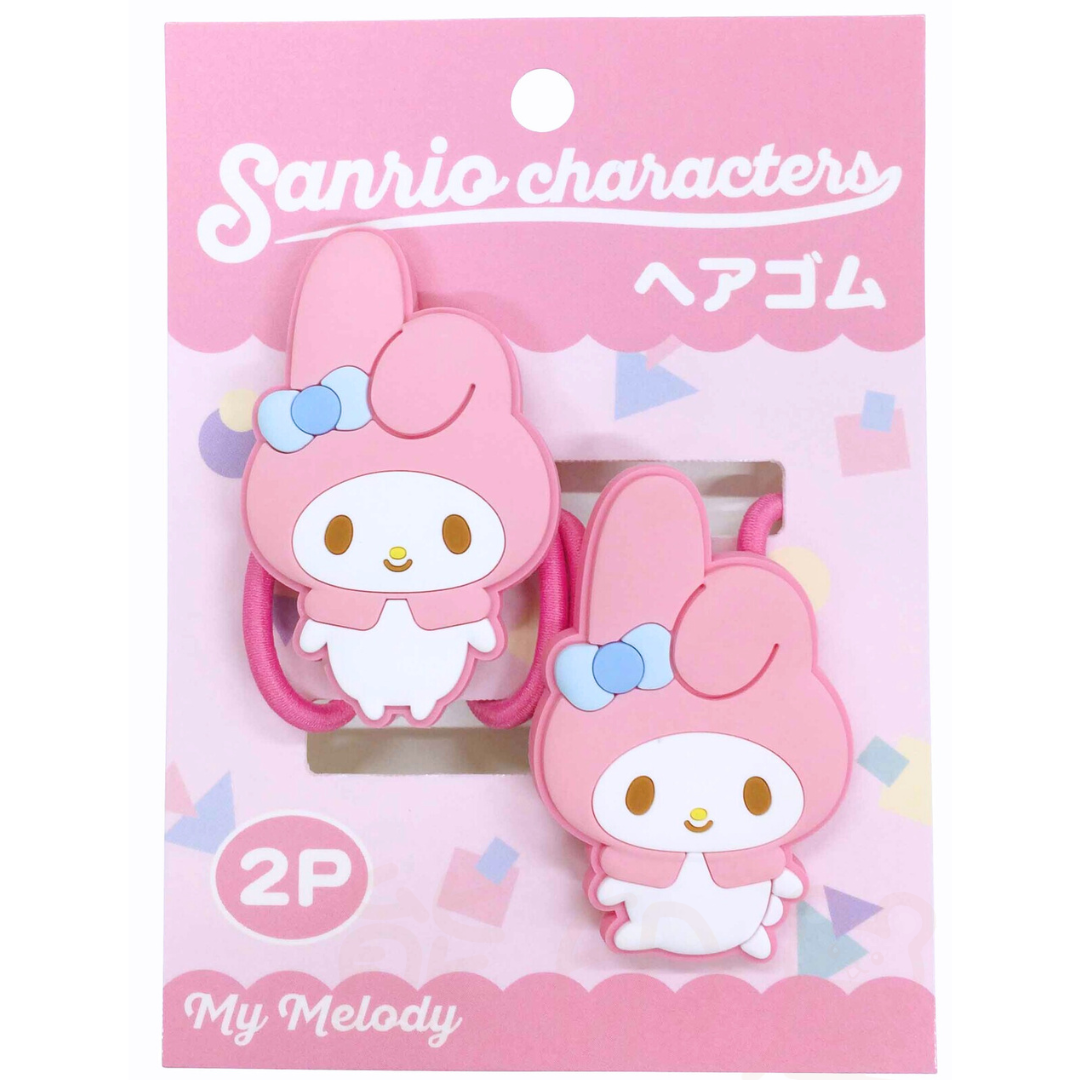 日本Sanrio My Melody頭飾髮圈2條裝 [平行進口]