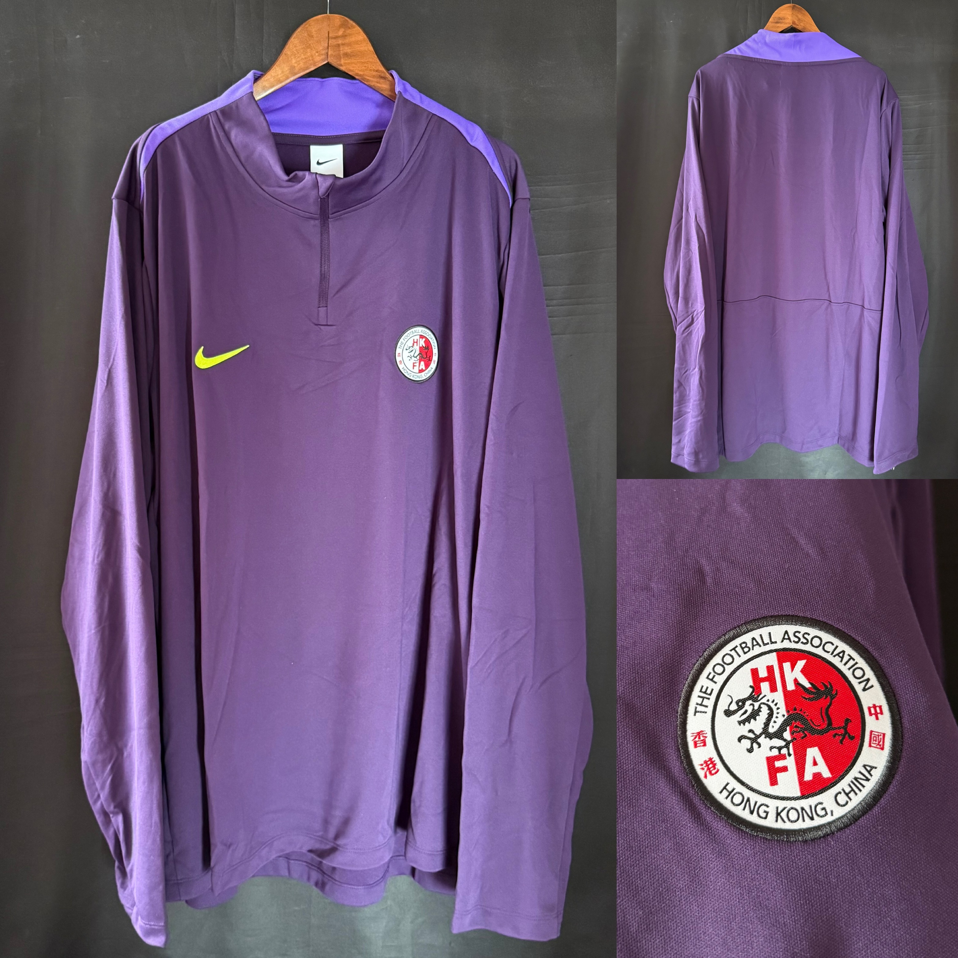 (Coach Issue) Hong Kong Football Team 2024-2025 Nike Coach Issue Training Shirt