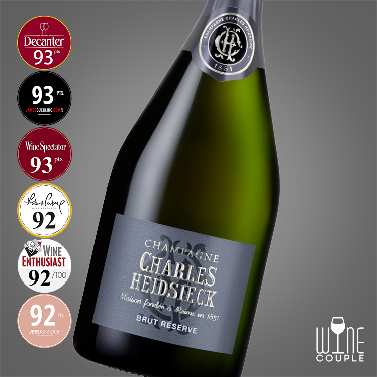 Charles Heidsieck Brut Reserve 1851 ｜Wine Couple 醇酒伴侶