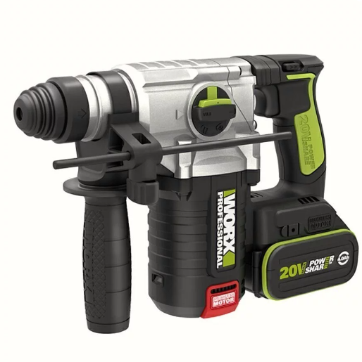 "WORX"威克士 24mm無刷鋰電三用電錘(鋰20V)(淨機)-[WU388.9]