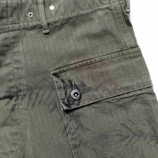 BOWWOW USMC P-44 HBT TROUSERS AGED - PRE ORDER ITEM (預訂中)