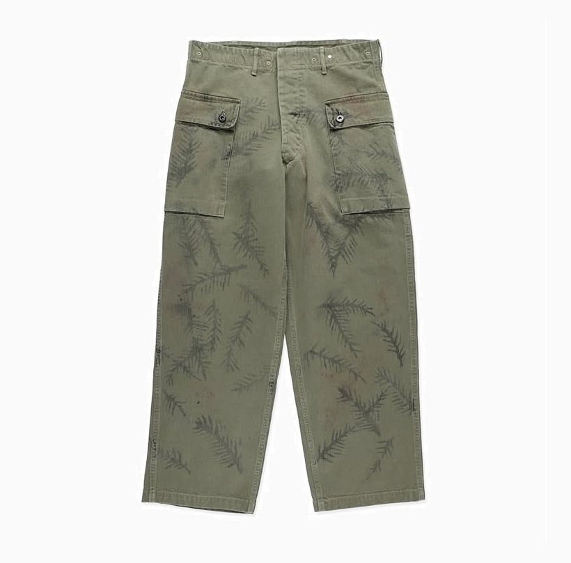 BOWWOW USMC P-44 HBT TROUSERS AGED - PRE ORDER ITEM (預訂中)