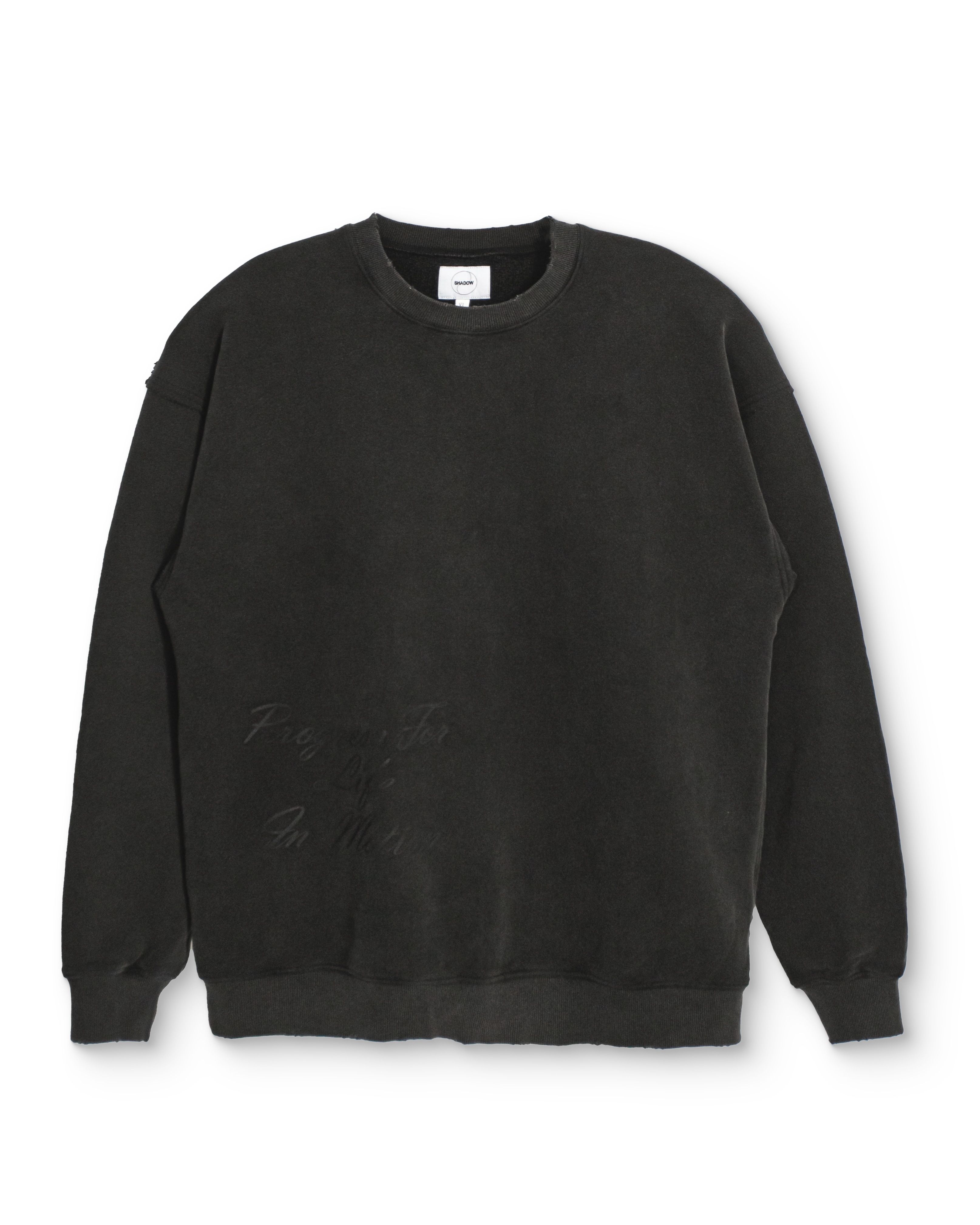 SHADOW 25FW Motion Washed Crew