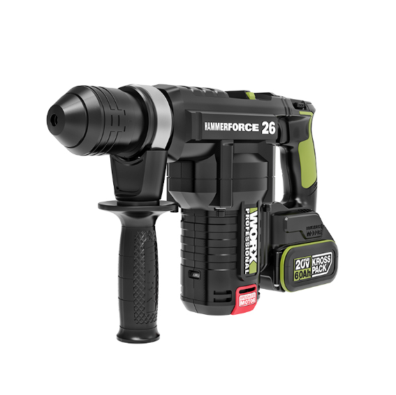 "WORX"威克士 26mm無刷鋰電二用電錘(鋰20V)(淨機)-[WU399.9]