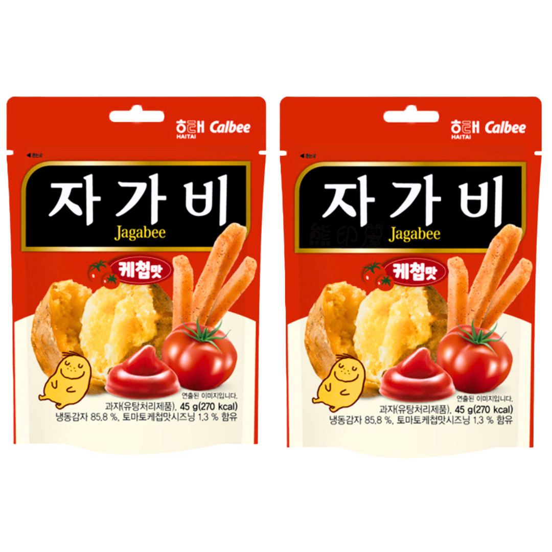 韓國 Jagabee 薯條 (蕃茄味) 45g x 2