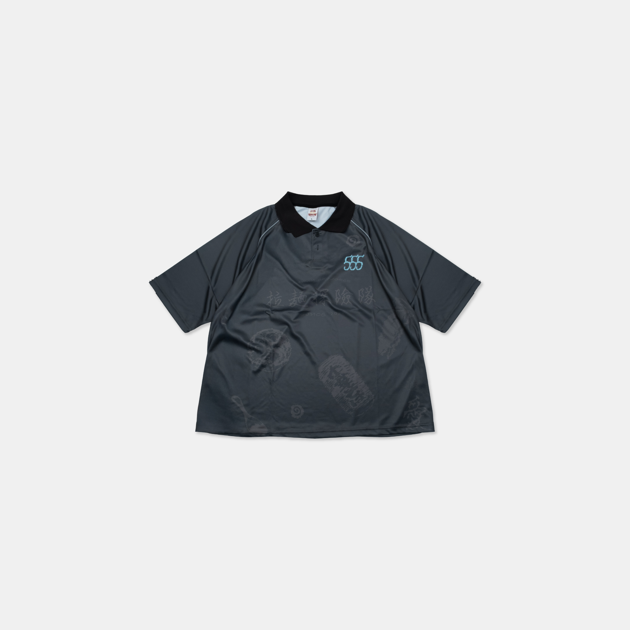 拉麵探險隊 拉麵愛 滿版 連袖 足球衫