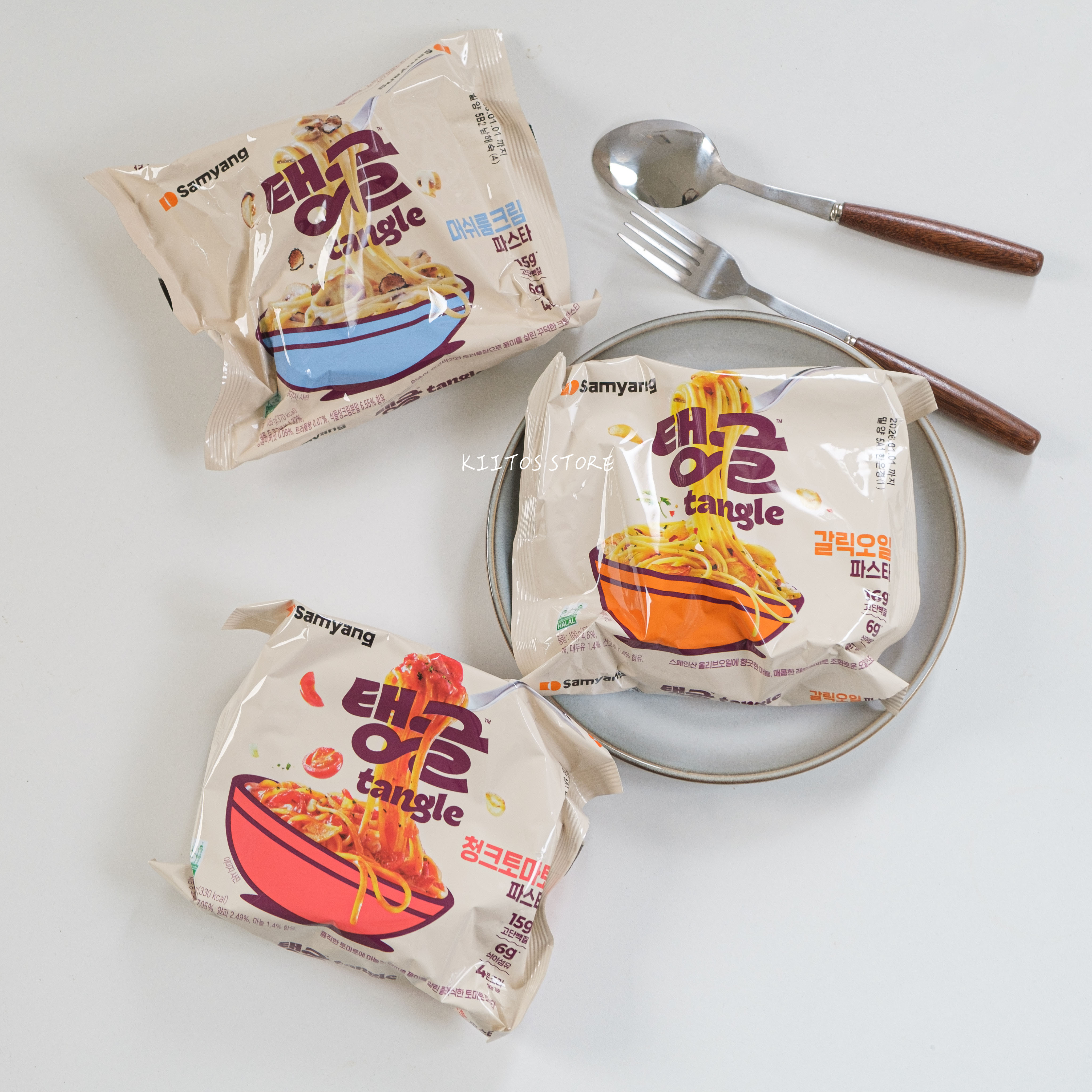 【現貨】韓國🇰🇷 三養 samyang 一袋四入 奶油蘑菇義大利麵 番茄義大利麵 香蒜義大利麵 松茸奶油義大利麵 三養義大利麵 三養拉麵