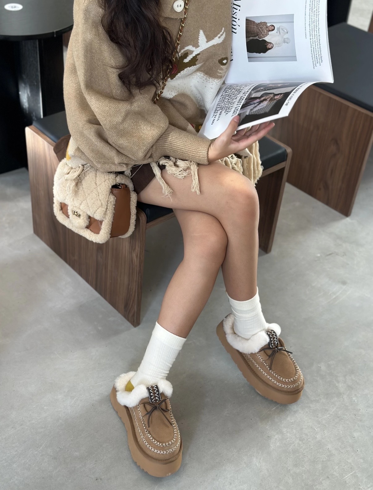 [2025 新款] UGG Letitia Platform Slipper (OZwear)