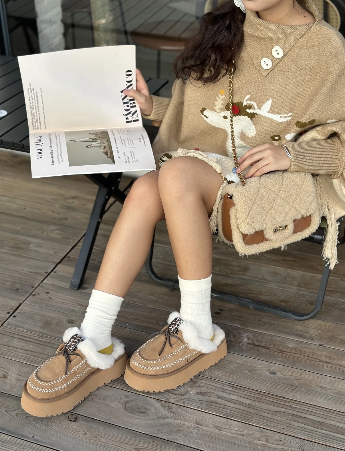 [2025 新款] UGG Letitia Platform Slipper (OZwear)