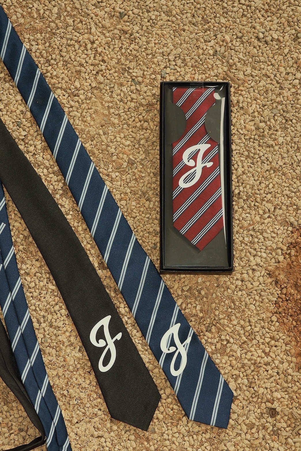 TASTEFUL 音符LOGO 手打領帶 Tie 條紋 #領帶