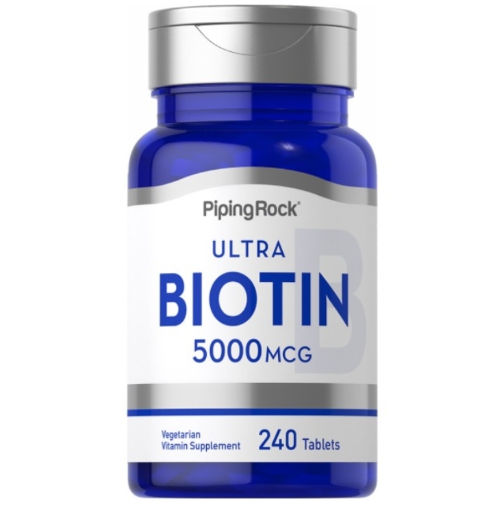 【Piping Rock】Ultra Biotin 5000 mcg 生物素 5000mcg 240顆