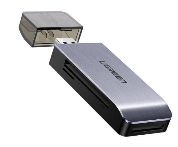 UGREEN - USB 3.0 4合1 讀卡機 TF/SD/CF/MS【CM180-50541】