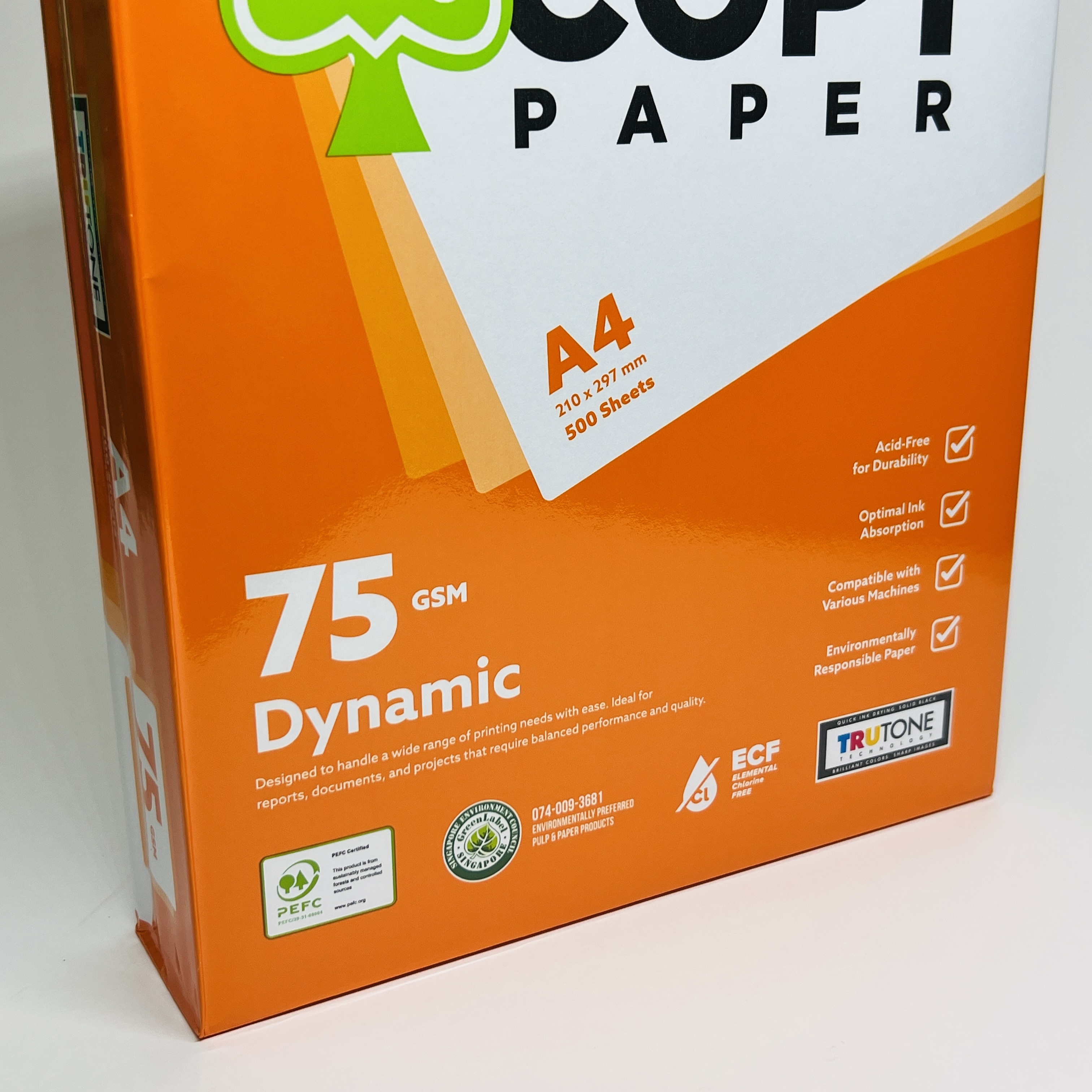 75克 A4 "IK COPY" 白影印紙 (500張) a4紙