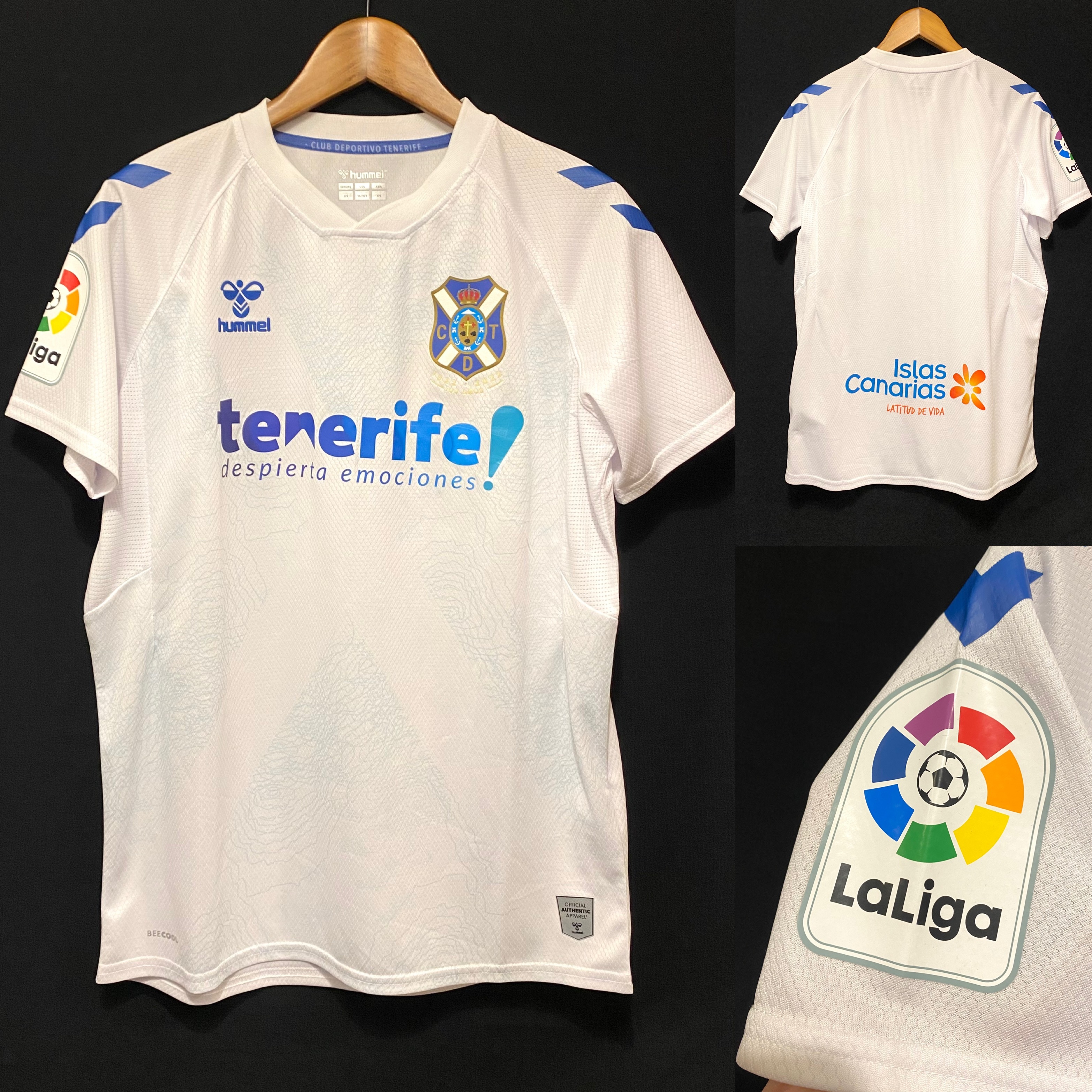 CD Tenerife 2022-2023 Hummel Home Shirt