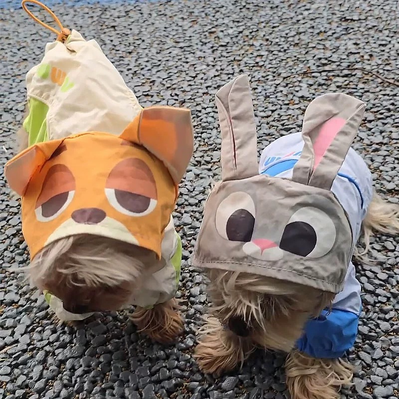 联众 迪士尼 疯狂动物城联名 宠物连帽防晒衣
