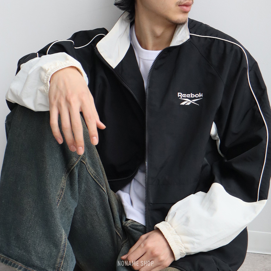 REEBOK RBK 刺繡 尼龍 輕量 防風 防潑水 復古 外套 兩色 (男款)