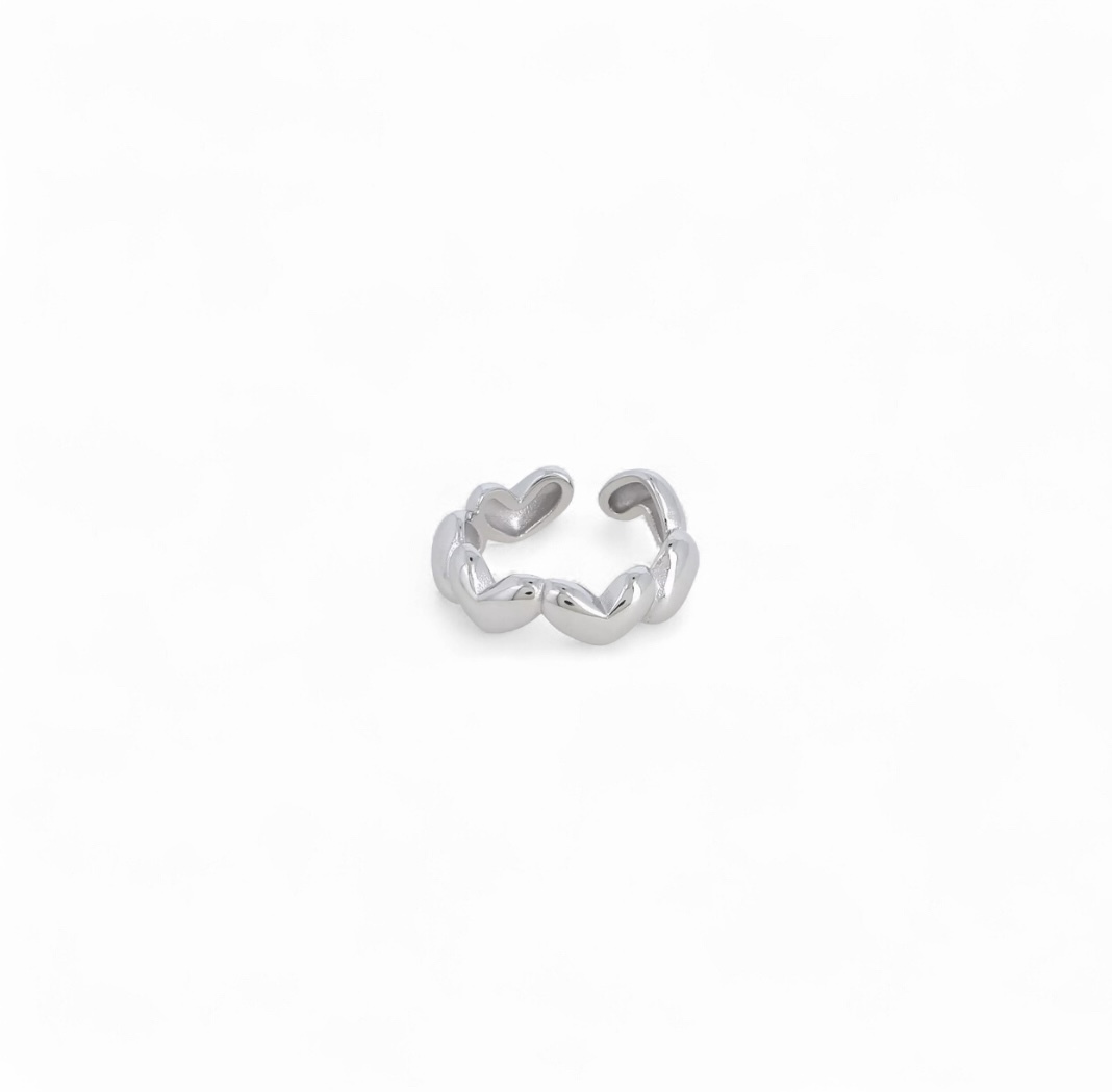 BOHM PARIS - Anneau Multi Coeurs戒指