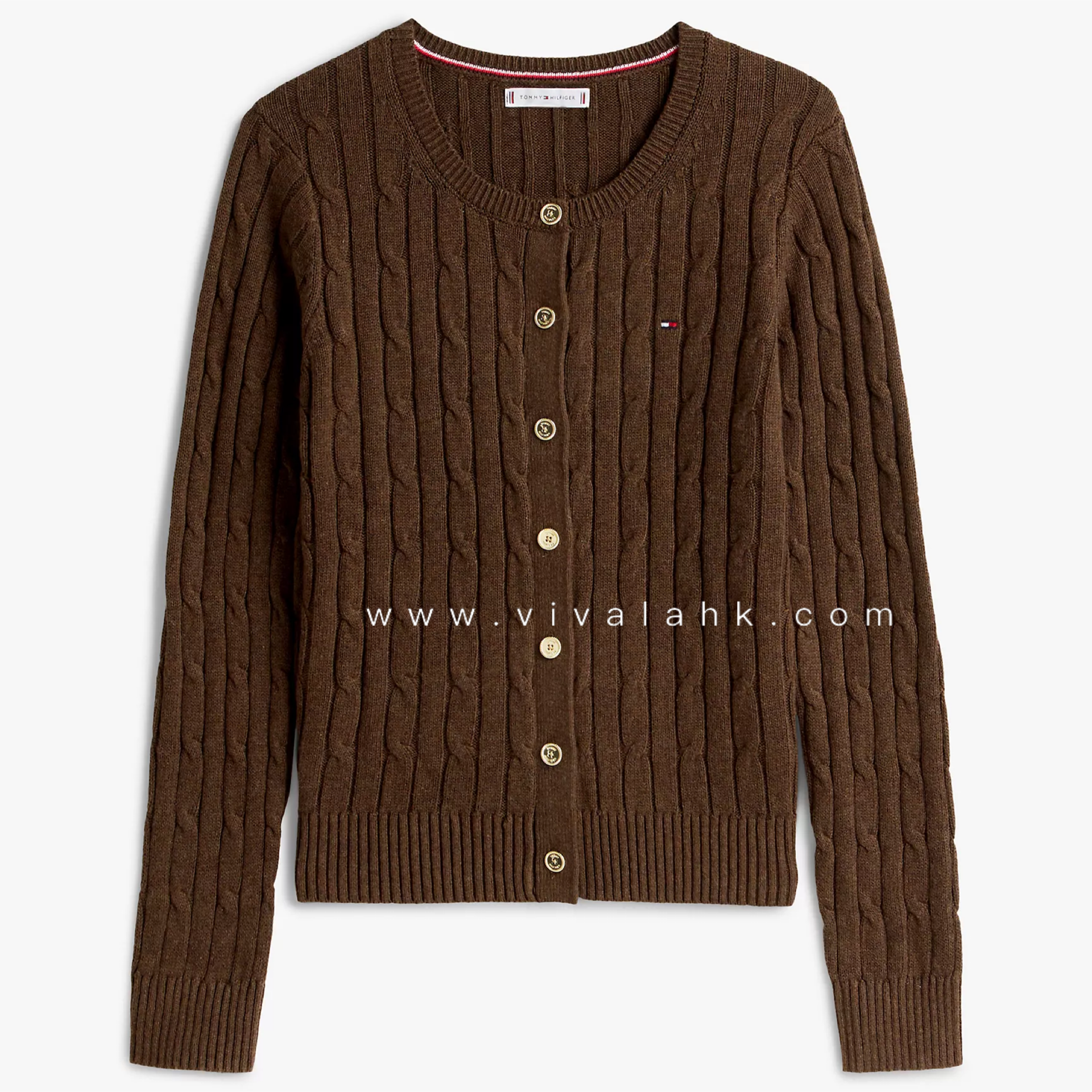 Tommy Hilfiger - 女裝開胸針織冷衫 (XW04356)