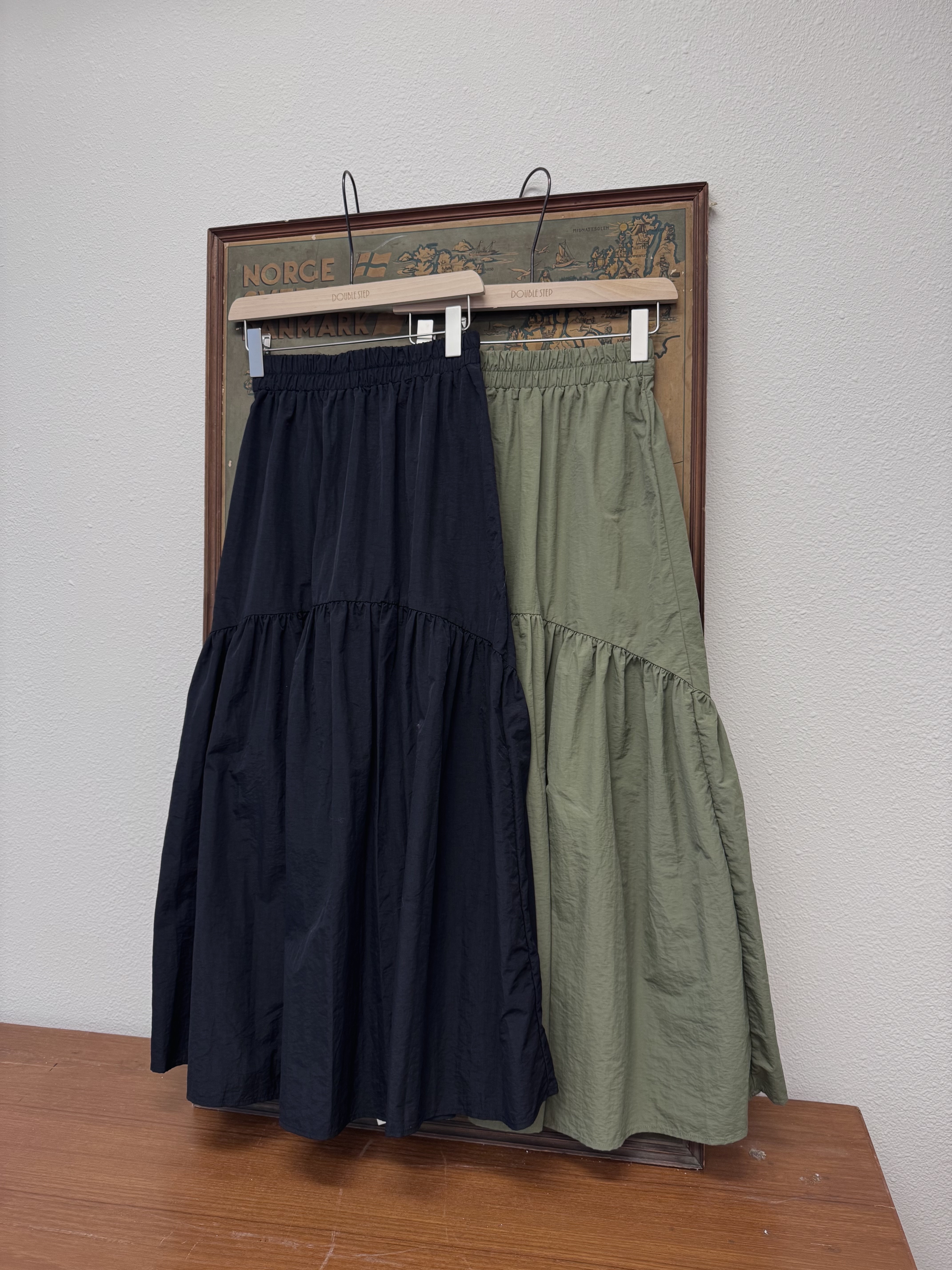 挺身尼龍弧形裙 - SK53830