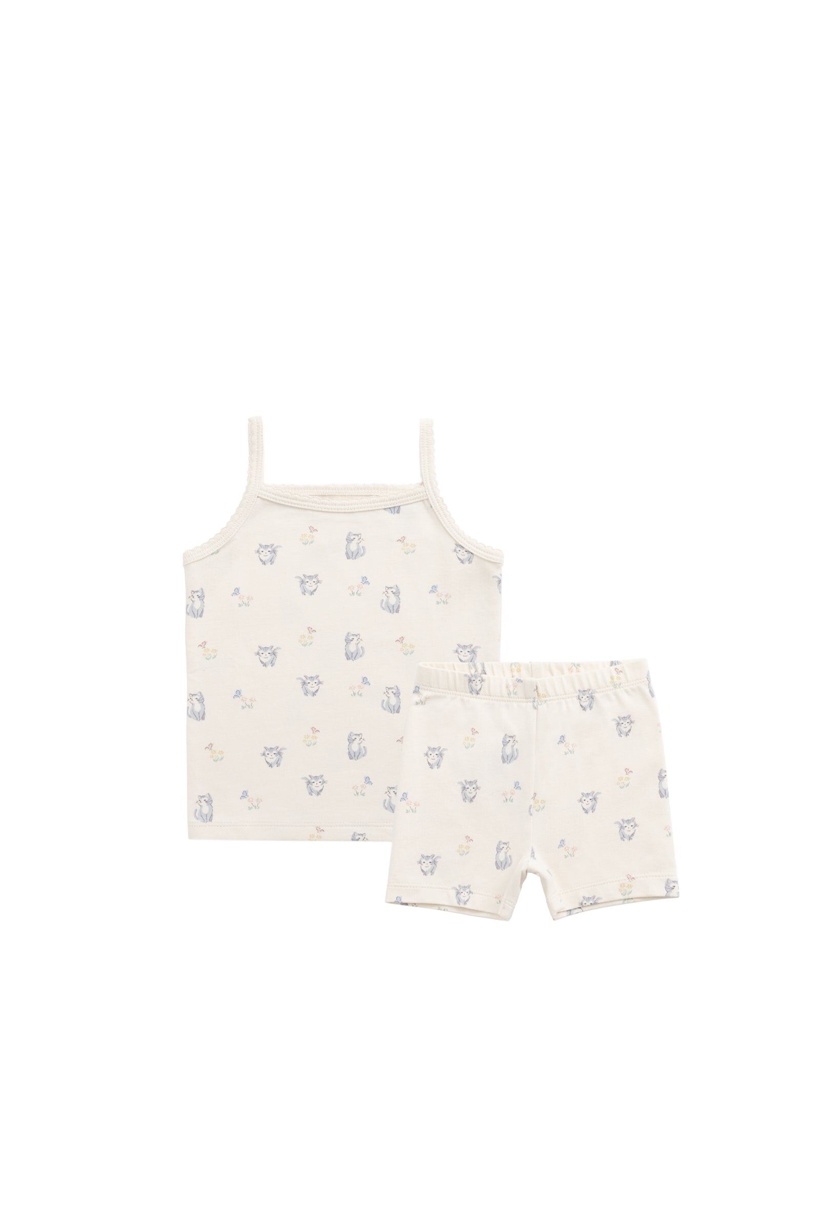 【預購】JAMIE KAY - Organic Cotton Jolie Singlet Pyjama Set（Charlies Butterflies）