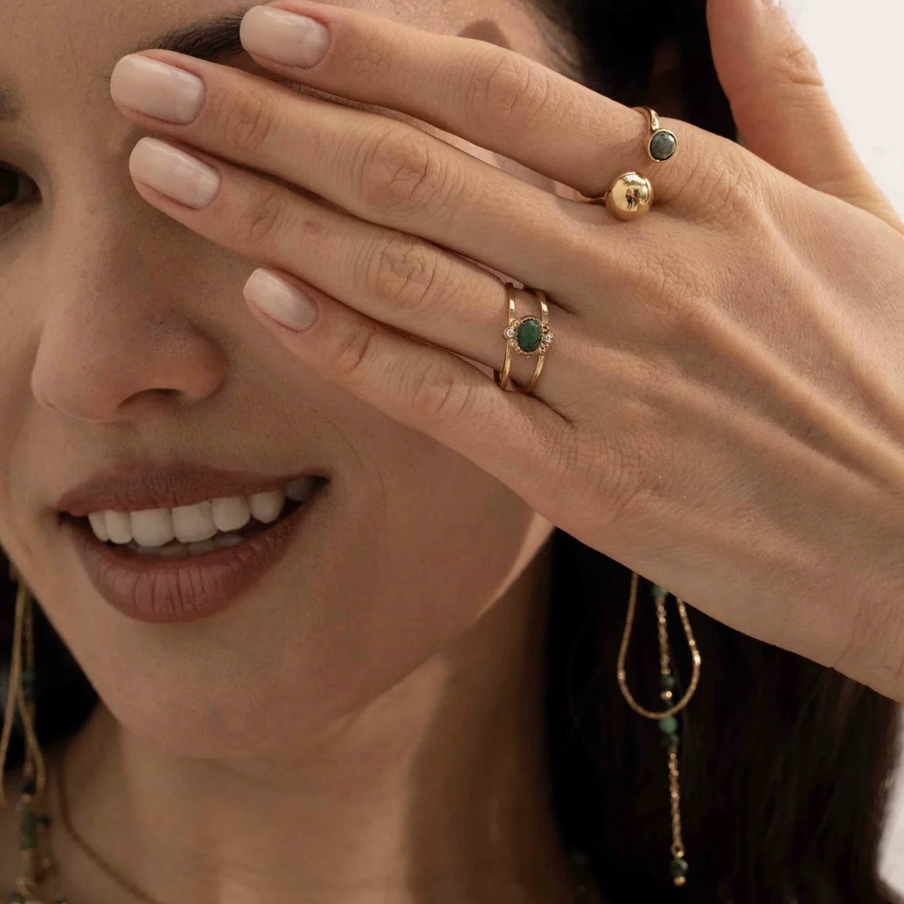 BOHM PARIS - Cléo天然石戒指