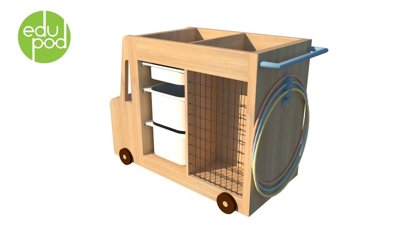 Art Push Cart