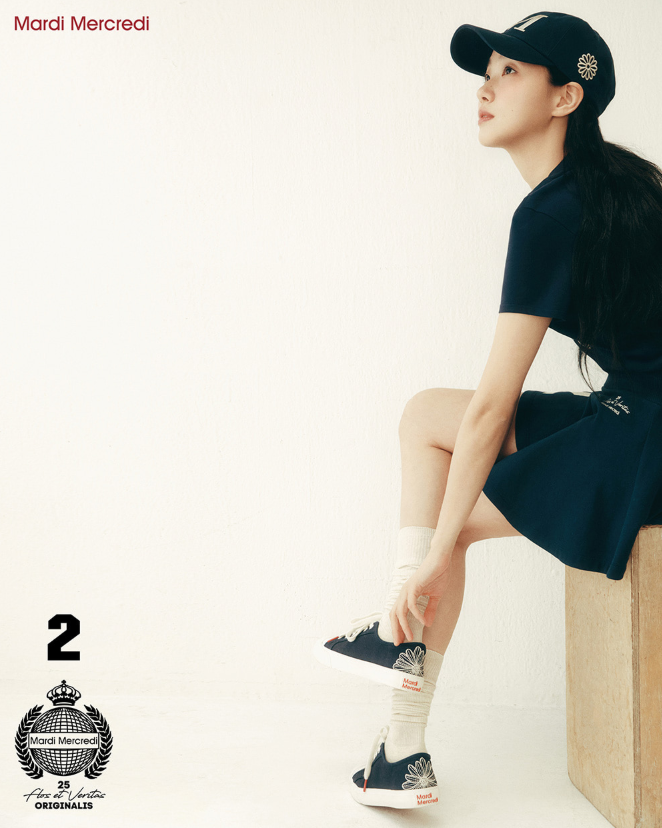 【預購】AKR092012 Mardi ECLORE SNEAKERS (NAVY IVORY)