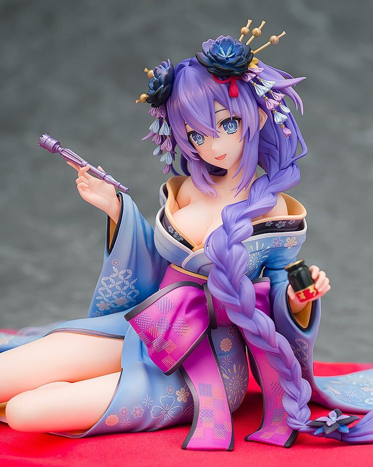 「ACG.GO」「預購」KADOKAWA 紫靈心 和服Ver. 1/7 Scale Figure 《閃亂忍忍忍者大戰戰機少女 -少女們的響艷-》