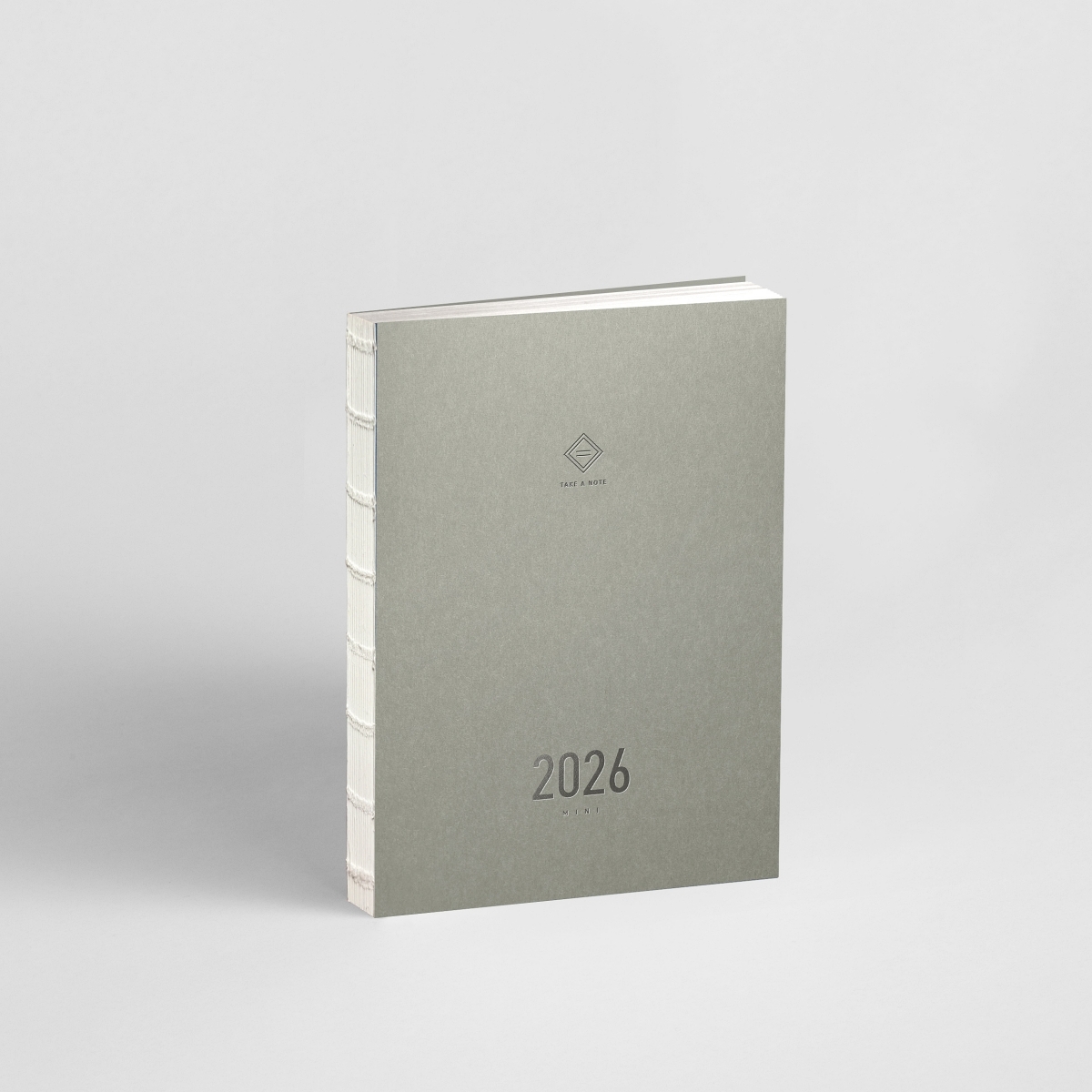 貨到通知：2027 TAKE A NOTE MINI時效日誌 A6：兩日一頁，預購贈原廠PVC書衣