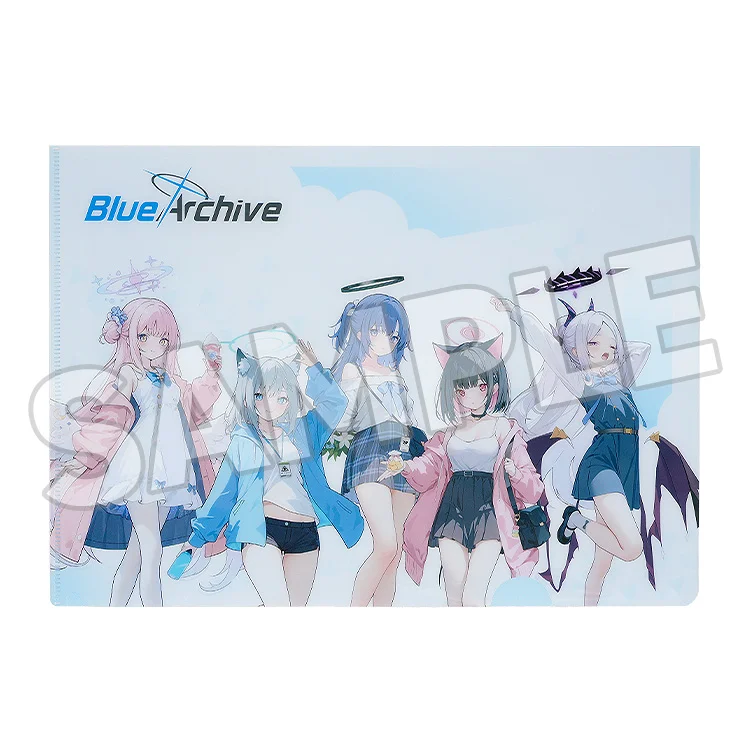 「ACG.GO」「預購」蔚藍檔案 Holiday Saunter系列 A4透明資料夾 《蔚藍檔案 Blue Archive》