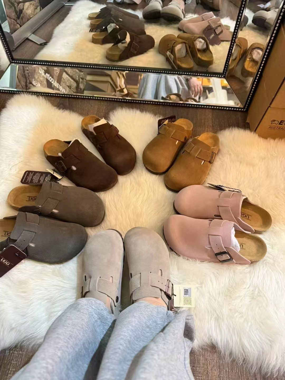 UGG 經典款勃肯拖鞋