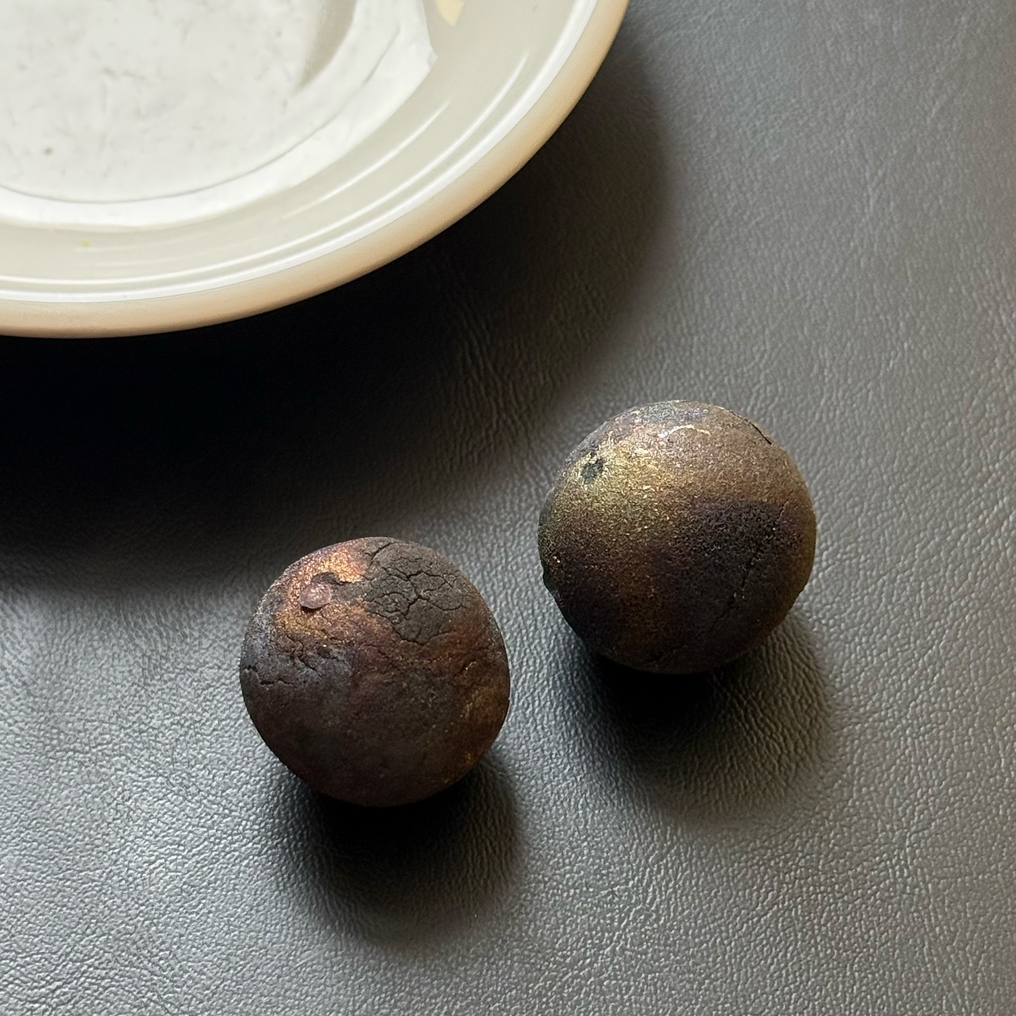 [原石] 新礦種 彩銅球 Chalcopyrite ball