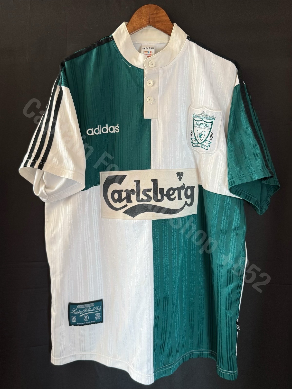 利物浦 1995-1996 Adidas 作客球衣