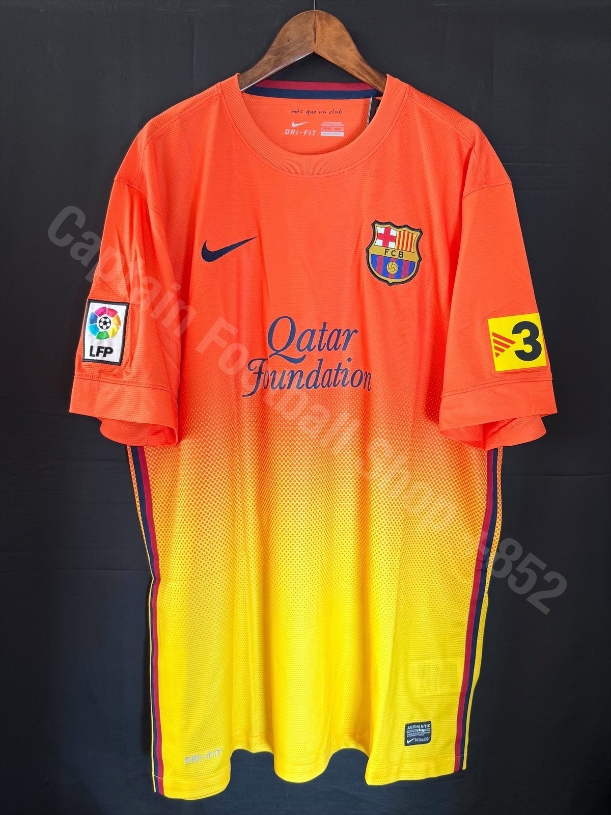 (全新有牌) 巴塞隆拿 2012-2013 Nike 作客球衣