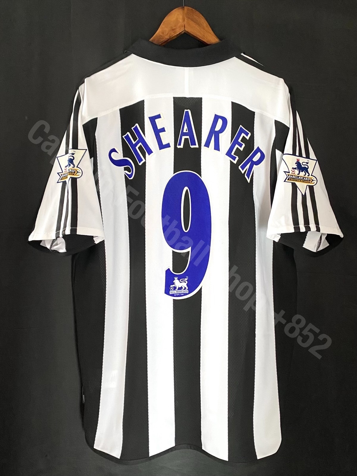 Newcastle United 2003-2004 Adidas Home Shirt #9 SHEARER