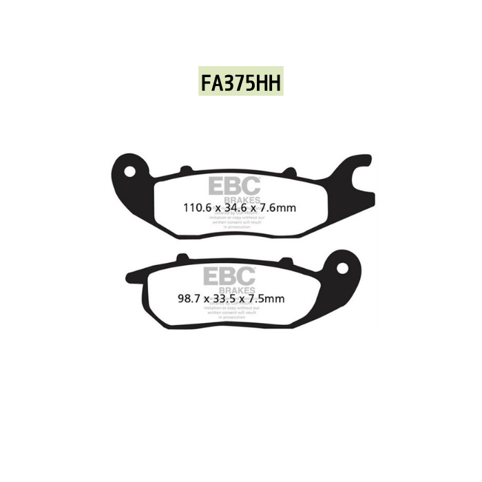 EBC FA375HH Sintered Brake Pads