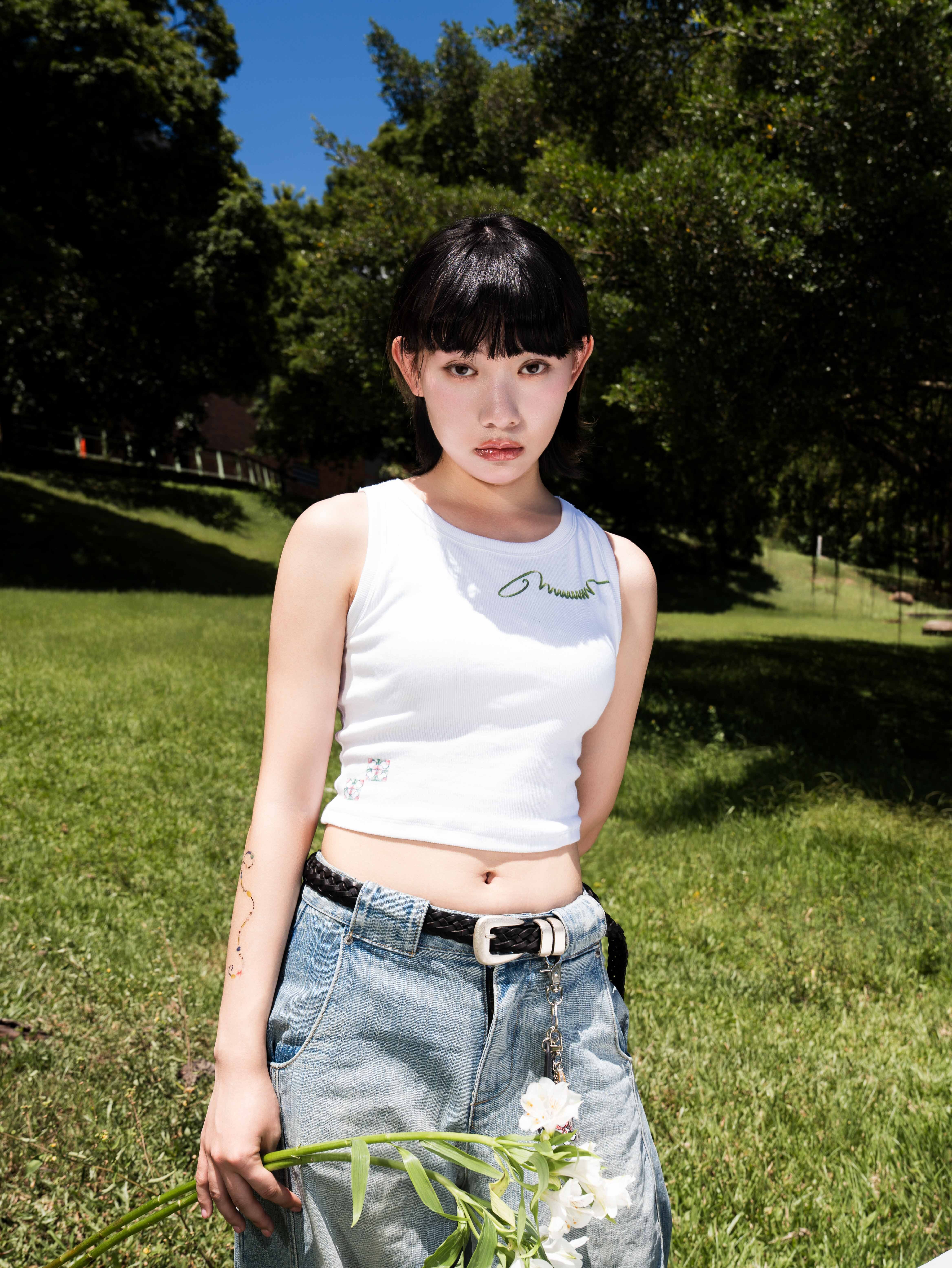 SIMON MADE shen-003 SKIN BLOOM（肌膚綻放）短版 BRA 背心