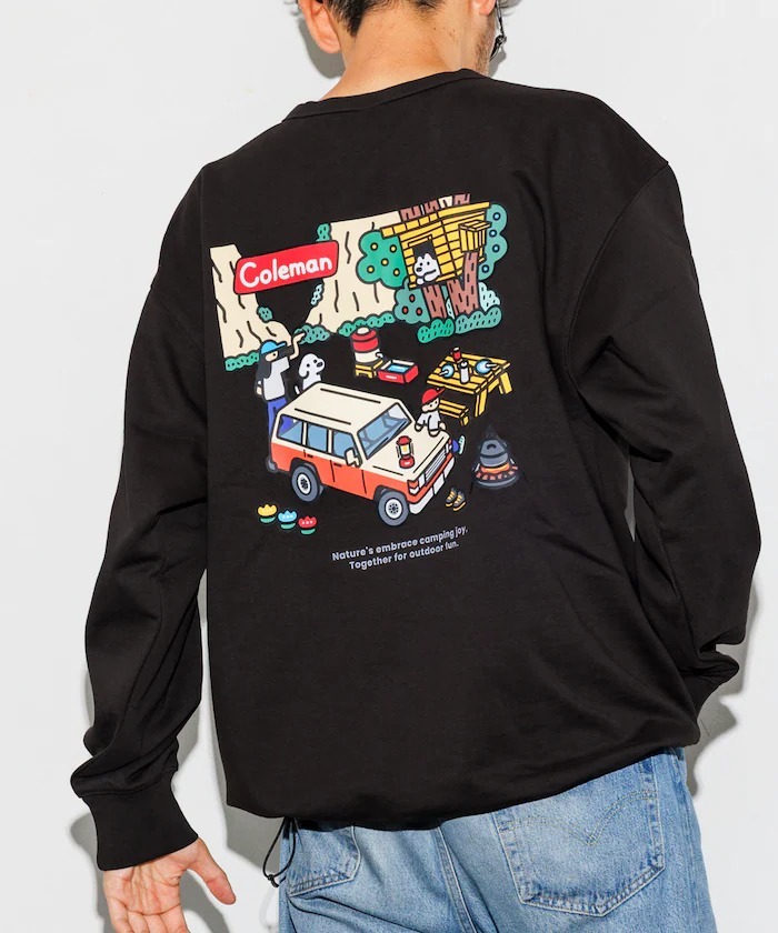 日本 Coleman x matsui x Freak's Store Sweatshirt Series
