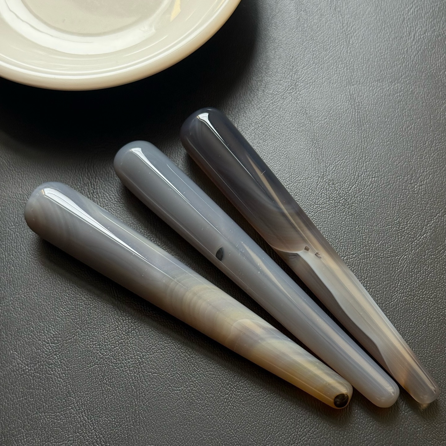 [原石] 瑪瑙 穴道按摩棒