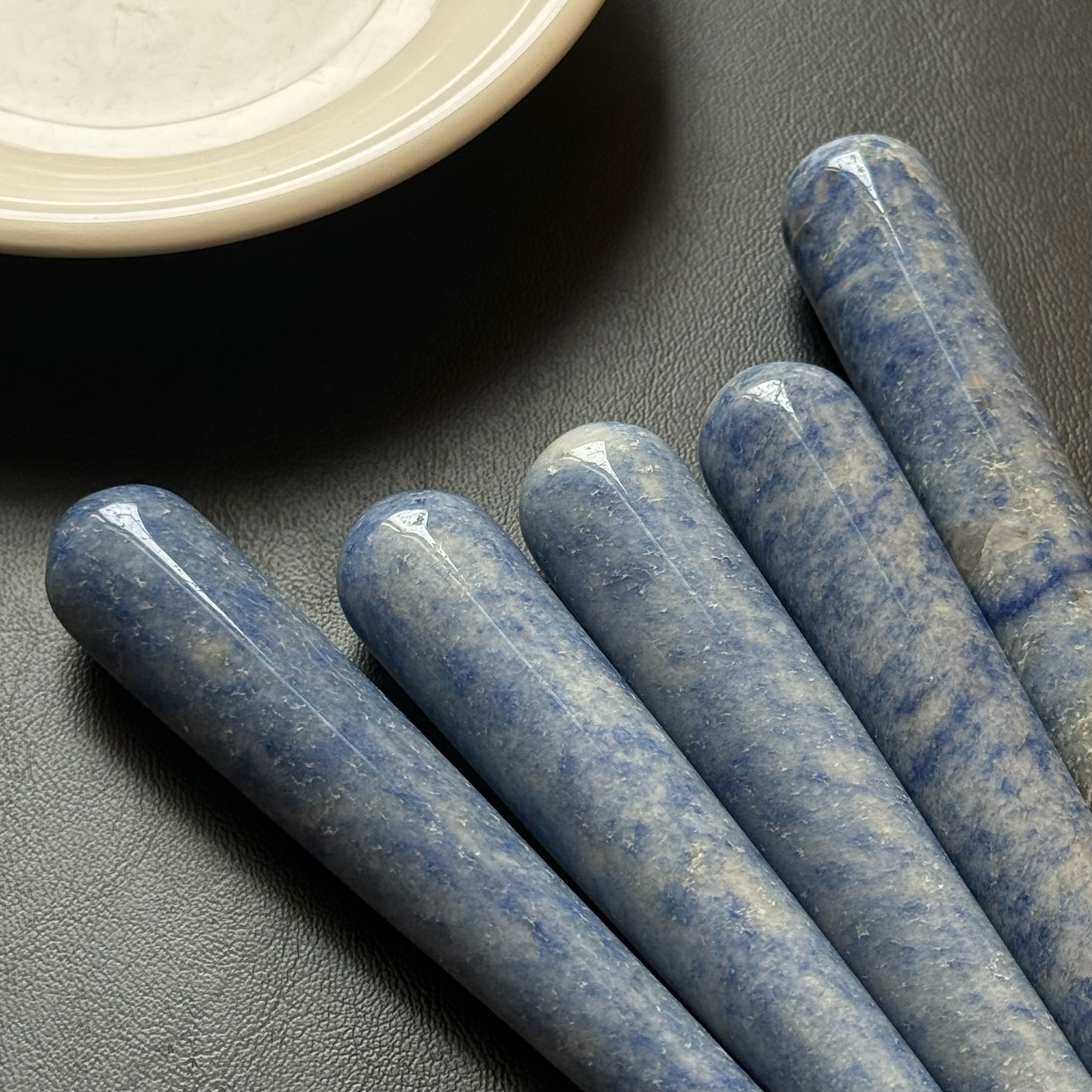 [原石] 藍東菱玉 穴道按摩棒